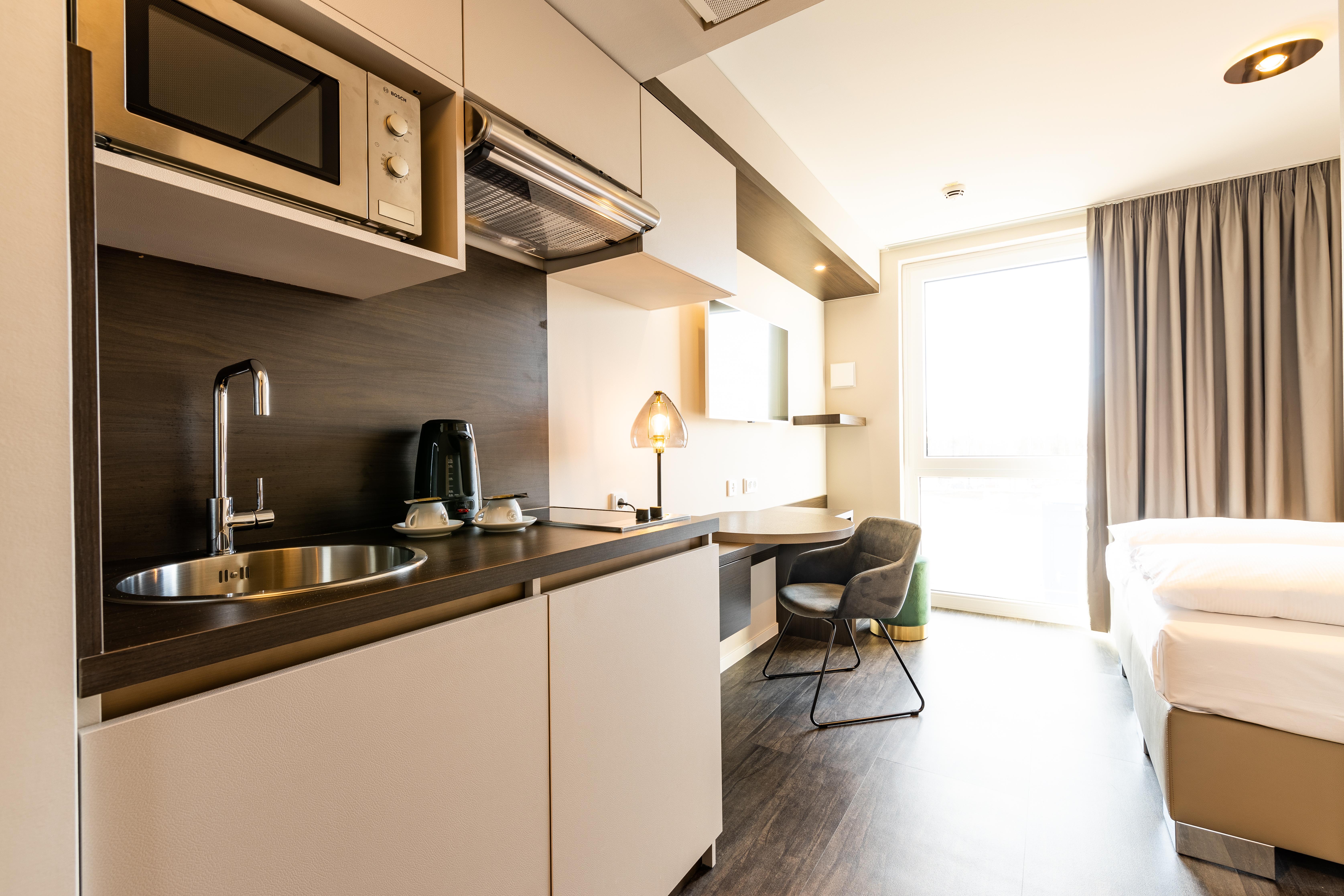 Maseven Muenchen Messe Dornach Aparthotel Ашхайм Екстериор снимка
