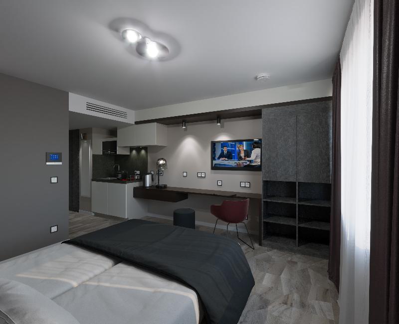 Maseven Muenchen Messe Dornach Aparthotel Ашхайм Екстериор снимка